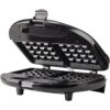 Waffle Maker: Brentwood Non-Stick Dual, Black