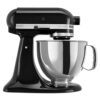 KitchenAid 5 Quart Stand Mixer with Pouring Shield, Onyx Black