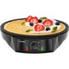 Chefman Electric Crepe Maker & Griddle with Precise Temperature Control, 12" Nonstick Grill Pan - Includes Batter Spreader & Spatula