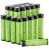 Rechargeable AAA Batteries, 24-Pack, 800 mAh, Pre-Charged