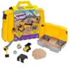 Kinetic Sand, Construction Site Folding Sandbox with Toy Truck, 2lbs Play Sand, Sensory Toys for Kids, Back to School Classroom Must Haves, Ages 3+