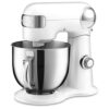 Cuisinart Stand Mixer, 12 Speed, 5.5 Quart Stainless Steel Bowl, White Linen