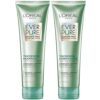 L'Oreal Paris Thickening Shampoo and Conditioner Set for Thin, Fragile Hair - EverPure