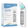 Electric Nasal Aspirator for Baby - Baby Nose Sucker, Snot Booger Mucus Remover for Baby Toddler Infant Newborn Kid - Nose Cleaner Machine with 3 Suction Levels, Music & Light