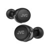 JVC True Wireless Headphones with Active Noise Cancelling, Low-Latency Mode, Bluetooth 5.2, Long Battery Life - Black