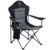 Folding Camping Chair - High Back Padded Oversized Lawn Chair