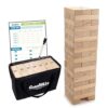 Giant Tumbling Timber Toy - 56-Piece Life-Size Blocks Tower