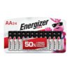Energizer AA Batteries, Max Double A Battery Alkaline, 24 Count