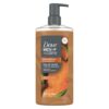 DOVE MEN + CARE Body Wash Sandalwood + Cardamom Oil to Rebuild Skin in the Shower with Plant-Based Cleansers and Moisturizers 26 oz