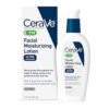 CeraVe PM Facial Moisturizing Lotion with Hyaluronic Acid and Niacinamide, 3 Ounce