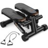 Sportsroyals Stair Stepper with Resistance Bands and 330lbs Weight Capacity