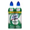 Lysol Toilet Bowl Cleaner W. Bleach, 48oz (2x24oz), 10X Cleaning Power