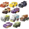 Disney Pixar Cars Mini Racers Set of 10 Toy Cars & Trucks - Collectibles Inspired by Mattel Disney Movies