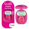 Gillette Venus On The Go Razor for Women with Handle, 1 Blade Refill, and Travel Case