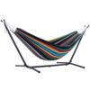 Vivere 9' Hammock - Rio Night with Charcoal Frame