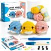 Crochet Kit for Beginners - 3PCS Animal Kit with Tutorials and Supplies