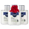 NIVEA MEN Sensitive Post Shave Balm with Vitamin E, Chamomile and Witch Hazel Extracts, 3 Pack of 3.3 Fl Oz Bottles