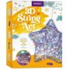 Dan&Darci Light Up String Art Kit for Kids - Star Lantern Making Kit with 20 LEDs - Easter Gift for Girls and Boys Ages 8-12
