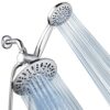 AquaDance 7" Premium High Pressure 3-Way Rainfall Combo Showerhead - Chrome Finish