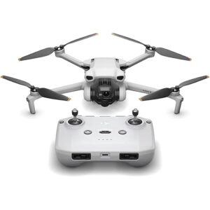 DJI Mini 3, Drones with Camera for Adults 4K, 38-min Flight Time, up to 32800ft (10km) Video Transmission, True Vertical Shooting, GPS Auto Return Integrated, Mini Drone with Camera for Beginners