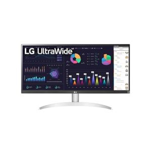 LG UltraWide FHD 29-Inch Computer Monitor 29WQ600-W, IPS with HDR 10 Compatibility, AMD FreeSync, and USB Type-C, White/Silver