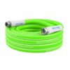 Garden Hose 3 ft x 5/8", Lead In Water Hose, Solid Aluminum Fittings - Zero Leak
