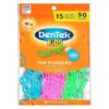 DenTek Kids Fun Flossers, Wild Fruit, 90 Count