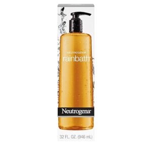 Neutrogena Rainbath Moisturizing Daily Body Wash Cleanser and Shaving Gel with Clean Rinsing Lather, Original Scent, 32 fl. Oz