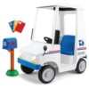 Kid Trax 6V USPS Mail Truck Ride-On Toy for Kids, Ages 3-5