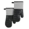 KitchenAid Oven Mitt 2-Pack Set, Onyx Black