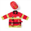 Melissa & Doug Fire Chief Role Play Dress-Up Set for Kids Ages 3+