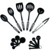 Silicone Kitchen Utensils Set for Nonstick Cookware (16 Pieces)