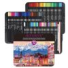 Premium Black Edition Colored Pencils Set - 75 Pack