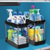 Durmmur 2-Pack Under Sink Organizers and Storage