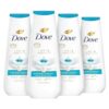 Dove Antibacterial Body Wash, 4 Pack, 20 fl oz - All Skin Types