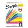 Sharpie Pocket Highlighters, Assorted Fashion Colors, 36 Count