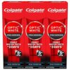 Colgate Optic White Pro Series Stain Prevention Toothpaste, 3 Pack, 3.0 oz