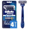 Gillette Sensor3 Disposable Razor, 4 Count