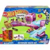 Hot Wheels Skate Octopus Skatepark Playset with Tony Hawk Fingerboard & Shoes