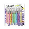SHARPIE Clear View Highlighter, Chisel Tip, Assorted Colors, 12 Pack