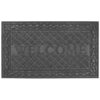 Durable Outdoor Door Mat (24"x36", Gray)