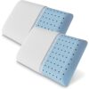 Memory Foam Bed Pillows, Cooling with Removable Cover, 2 Pack