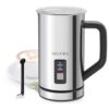 Secura Milk Frother and Steamer, 16.9oz Stainless Steel Foam Maker for Latte, Cappuccinos, Macchiato