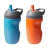 Tommee Tippee 2-Pack Insulated Sportee Sippy Cups for Toddlers, 9oz - Orange/Blue