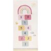 Kids Hopscotch Playroom Rug 27" x 63" - Colorful Educational Carpet