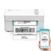 OFFNOVA Bluetooth Thermal Label Printer for Small Business and Shipping - Supports Multiple Platforms