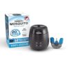 Thermacell Mosquito Repellent E-Series Rechargeable Repeller; Patio Shield 20’ Mosquito Protection Zone; Includes 12-Hr Repellent Refill; No Flame or Scent; Bug Spray and Bug Zapper Alternative