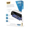 Fellowes Thermal Laminating Sheets, 3mil, Letter Size, 200 Pack, Clear