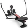 Hydraulic Rowing Machine for Home Use with Adjustable Resistance and LCD Monitor