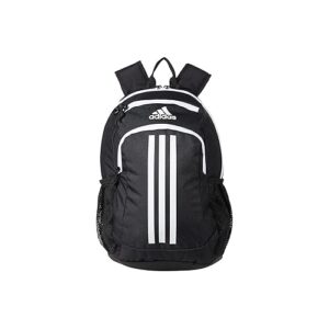 adidas Creator Small Backpack for Laptop, Comfortable and Durable Athletic Bag, Black/White, OSFA